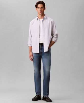 Men's Straight-Fit Stretch Denim Jeans