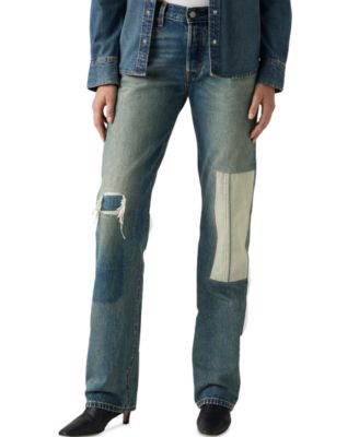 Premium Women's 501 90's Mid-Rise Straight-Fit Jeans