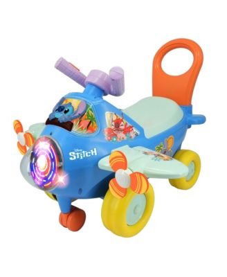 Activity Plane Stitch Lights and Sounds Ride-On, Ages 12-36 Mo.
