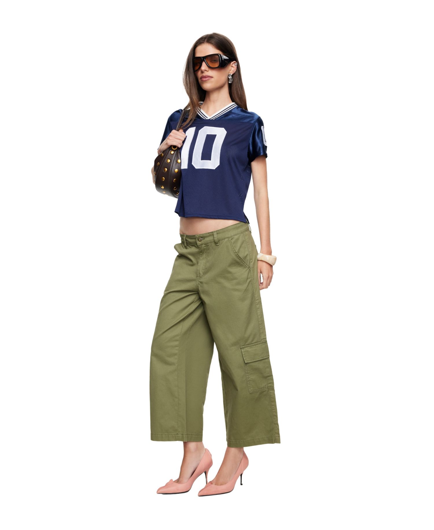 Women's Carrie Cargo Wide-Leg Pants
