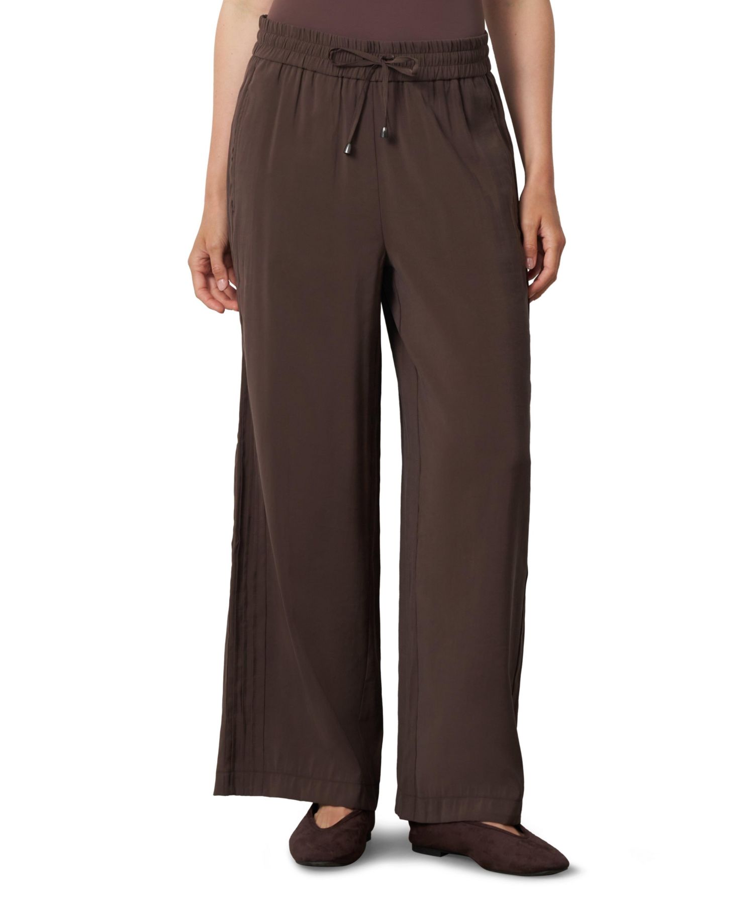 Women's High-Rise Wide-Leg Drawstring Pants