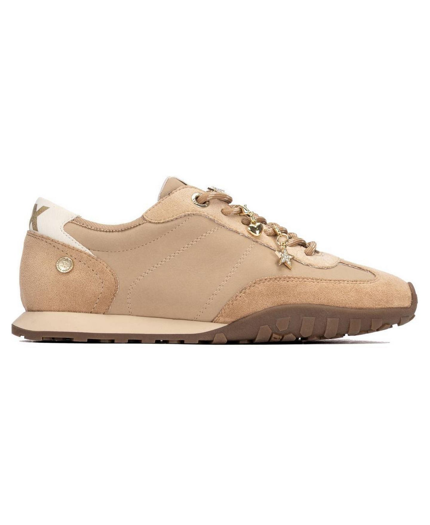 Женские кроссовки XTI Casual Lace- Up, цвет: Бежевый — фото 2