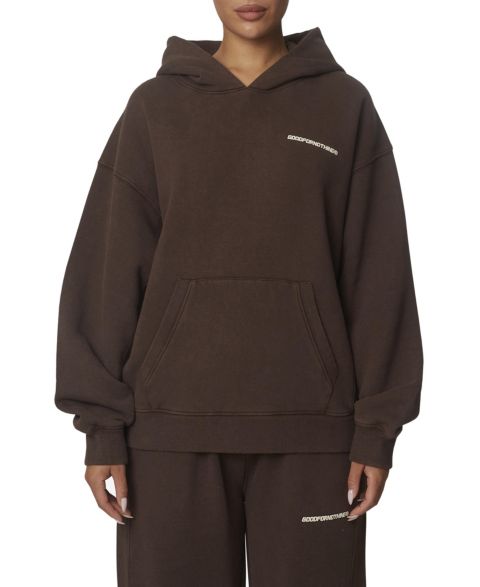 Женское худи Good For Nothing Essentials Pullover, цвет: Шоколадный коричневый
