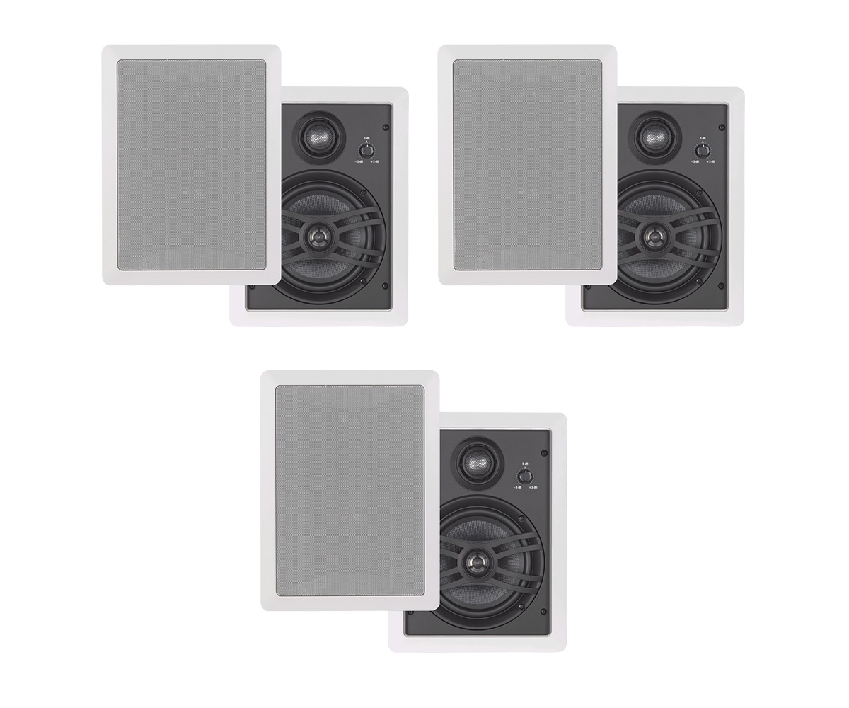 Yamaha Ns-IW660 In-Wall Speakers Bundle - 6 Pack