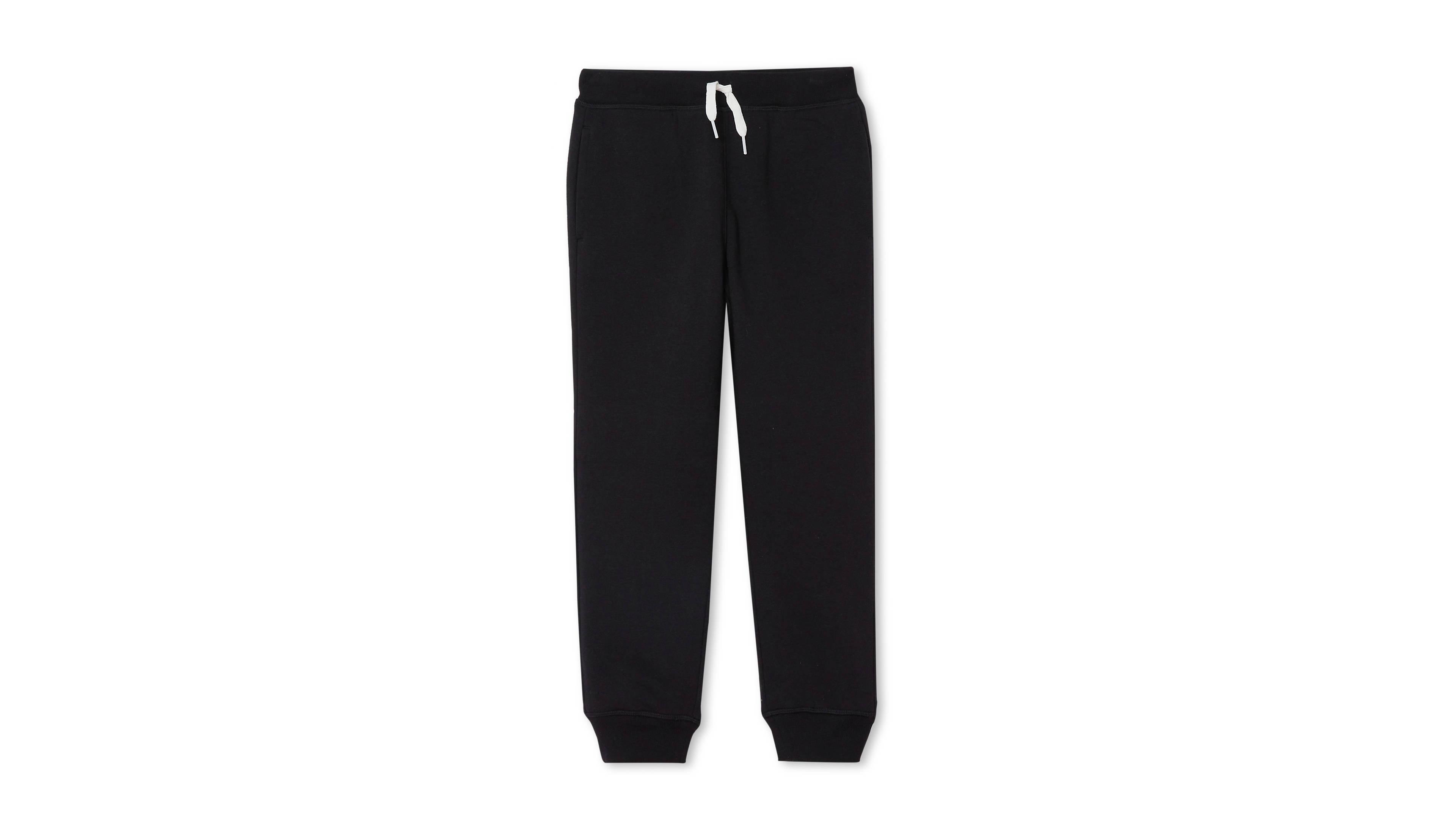 Lands' End Kids High Pile Fleece Lined Jogger Sweatpants