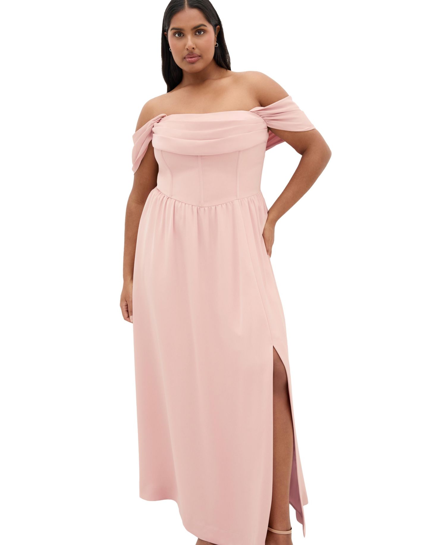 Women's Angel Love Off Shoulder Maxi Dress