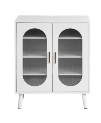 Shoe Cabinet with 2 Doors, Polycarbonate Panels and 24 Adjusters