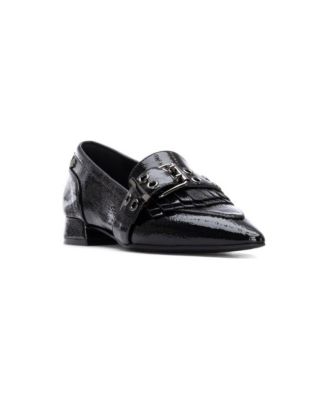 Women's Leather Pointed Toe Carmela Collection Loafers