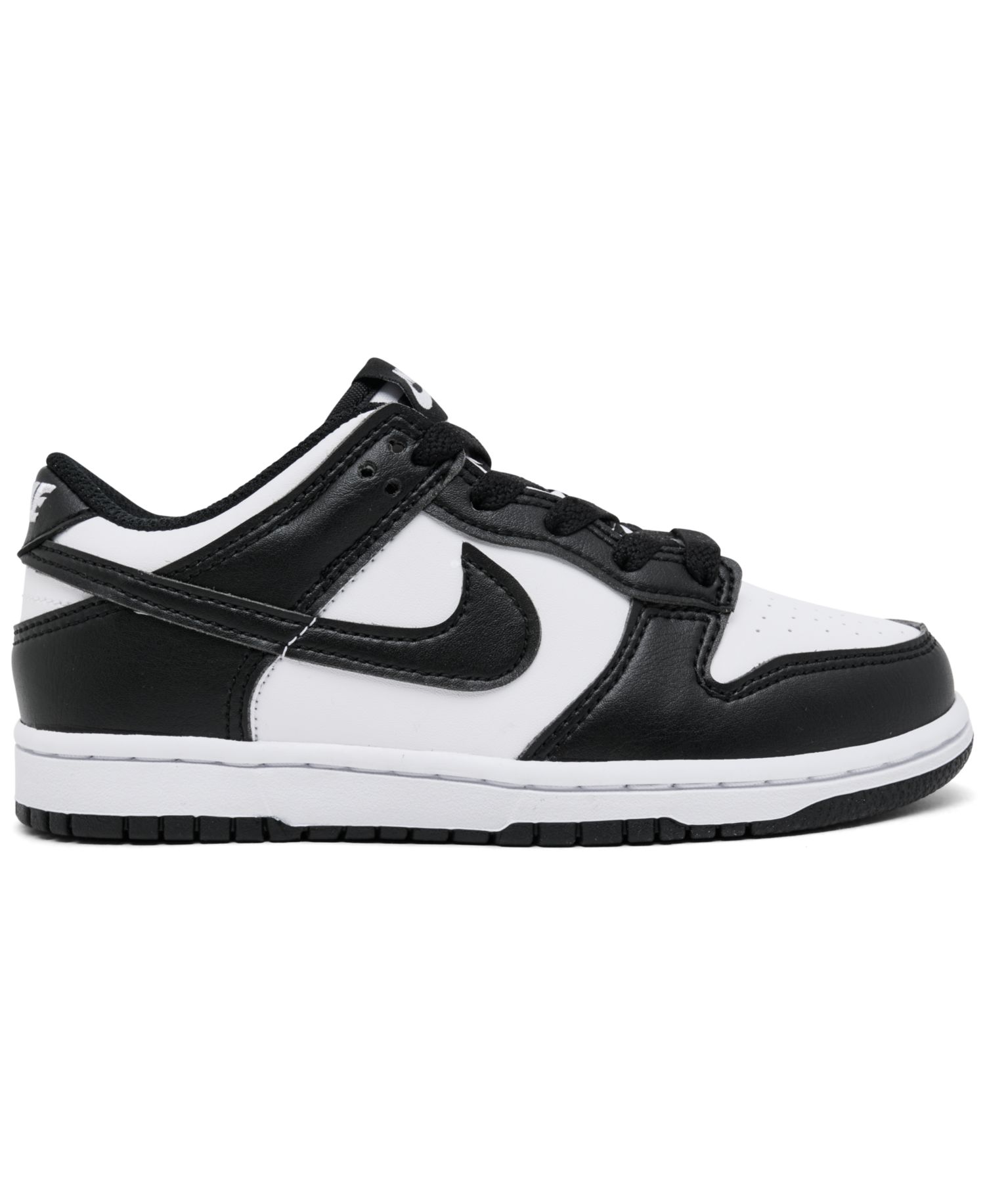Little Girls Dunk Low Leather Sneakers from Finish Line