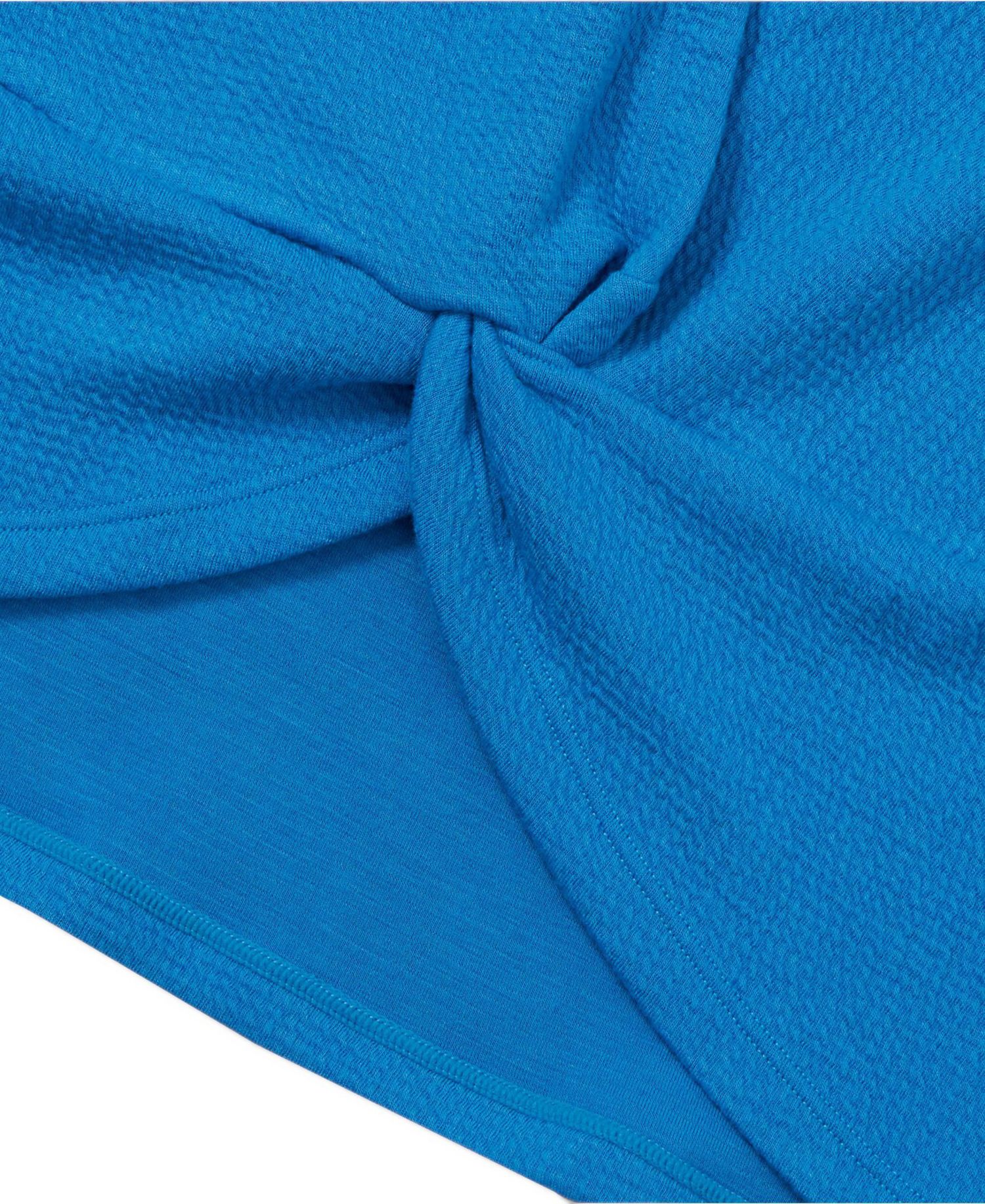 Girls Long Sleeve Twist Back Active Top