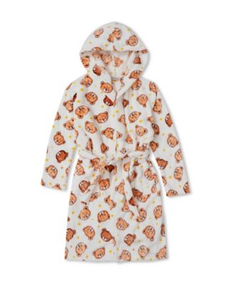 Big Girls Hooded Fleece Robe