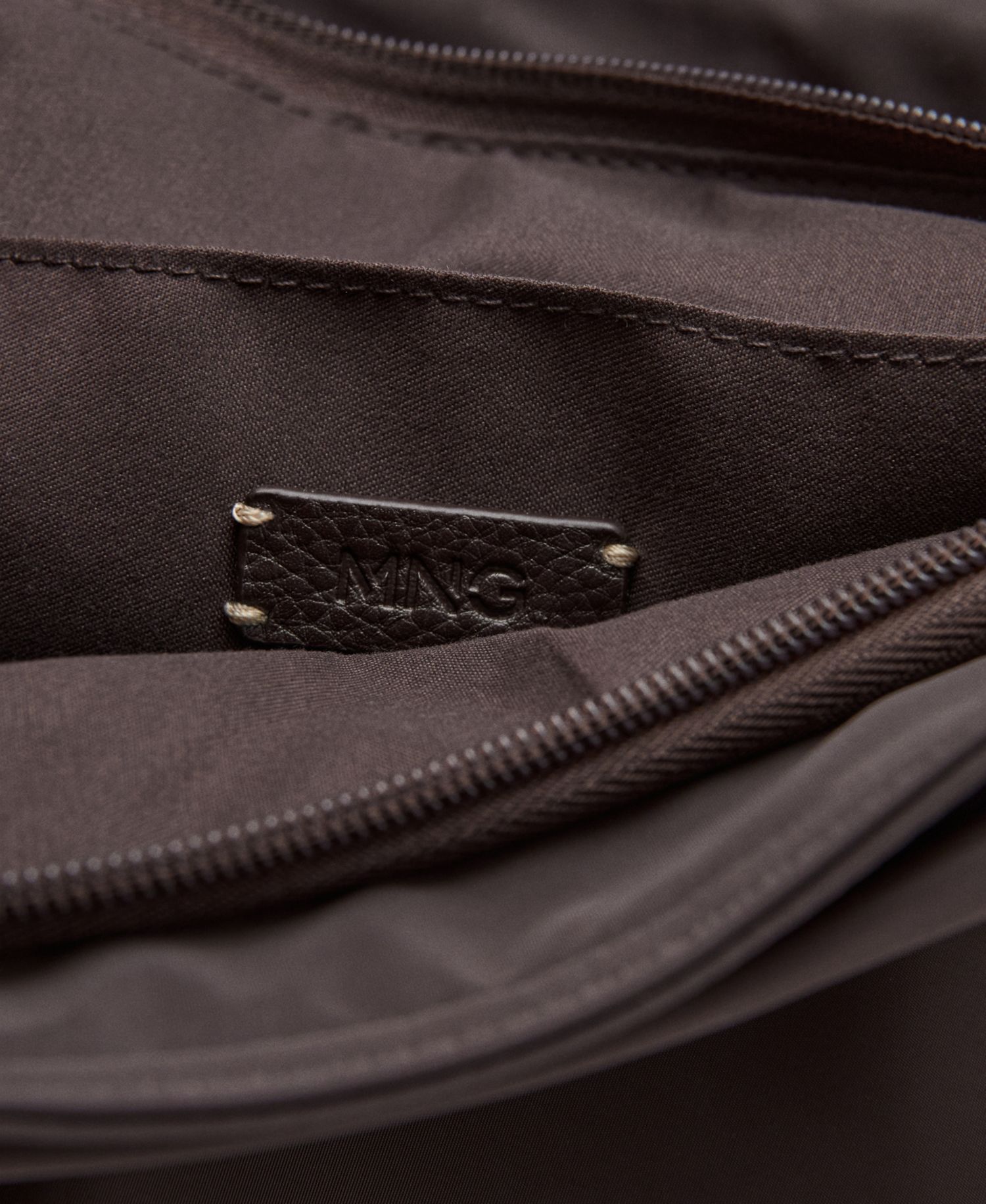 Women's Large Work Shopper Bag with Buckle Details