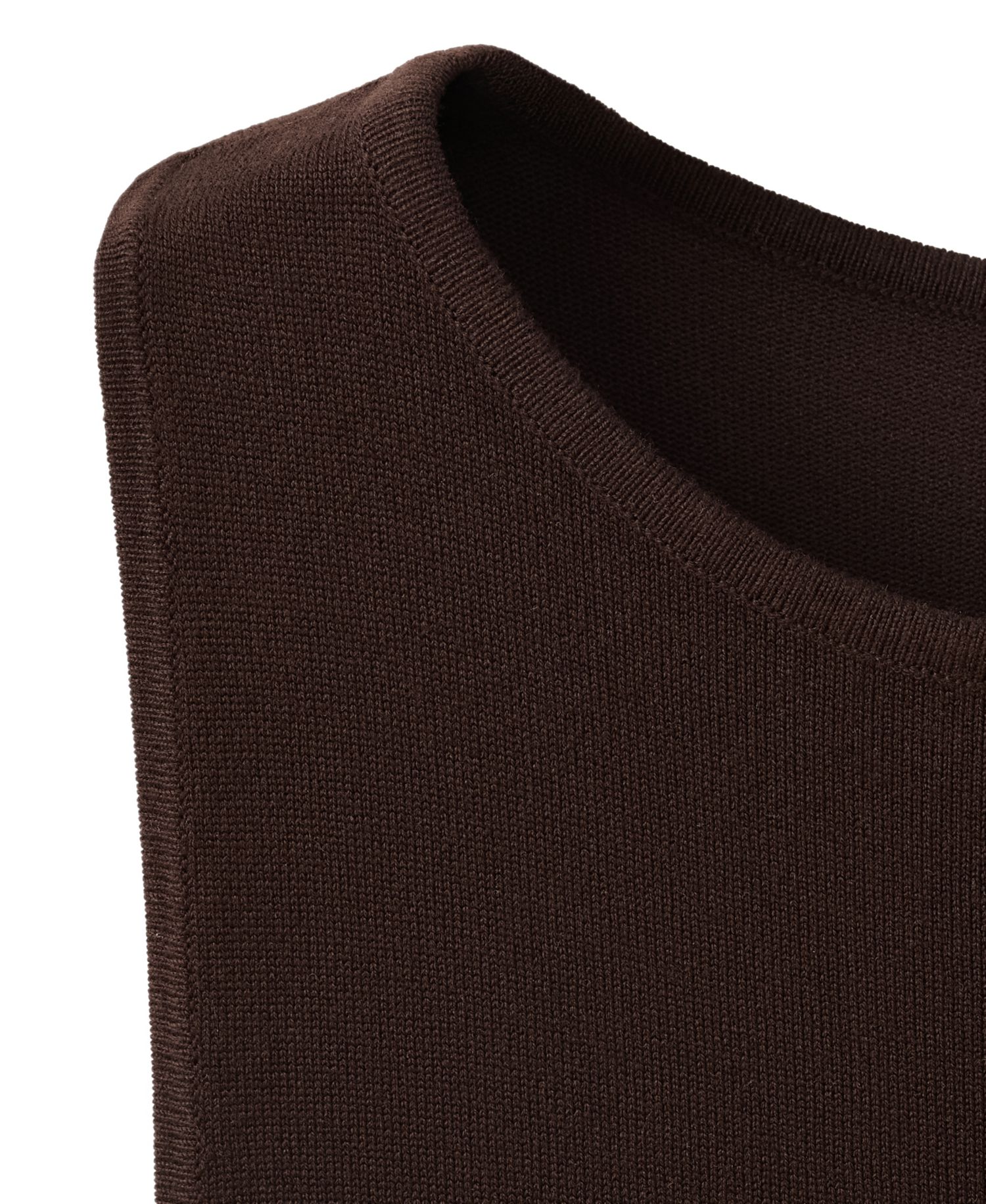 Women's Crewneck Sleeveless Midi Sweater Dress