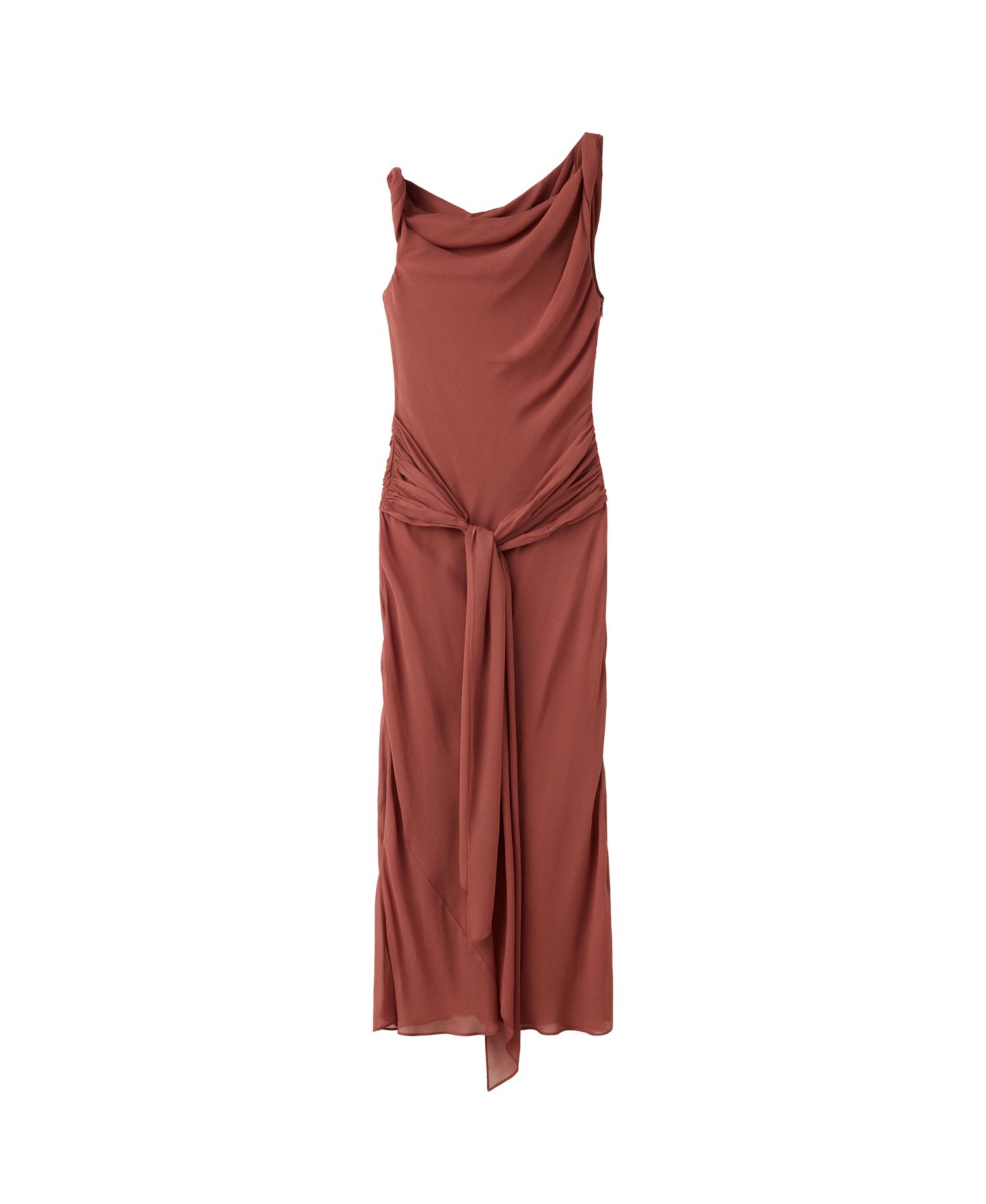 Women's A-Line Asymmetrical Wedding Guest Sleeveless Dress