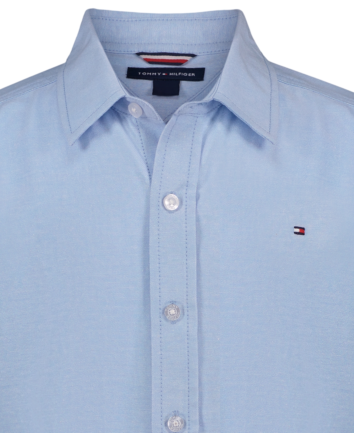 Tommy Hilfiger Boys' 8-20 Oxford Long-Sleeve Cotton Shirt