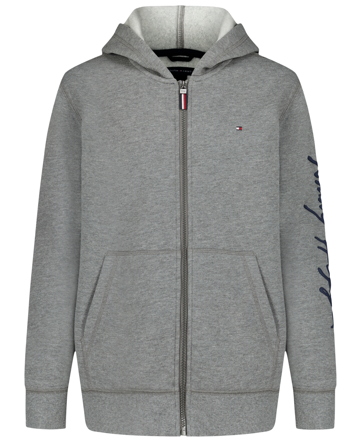 Tommy Hilfiger Boys' 8-20 Signature Full-Zip Long-Sleeve Hoodie