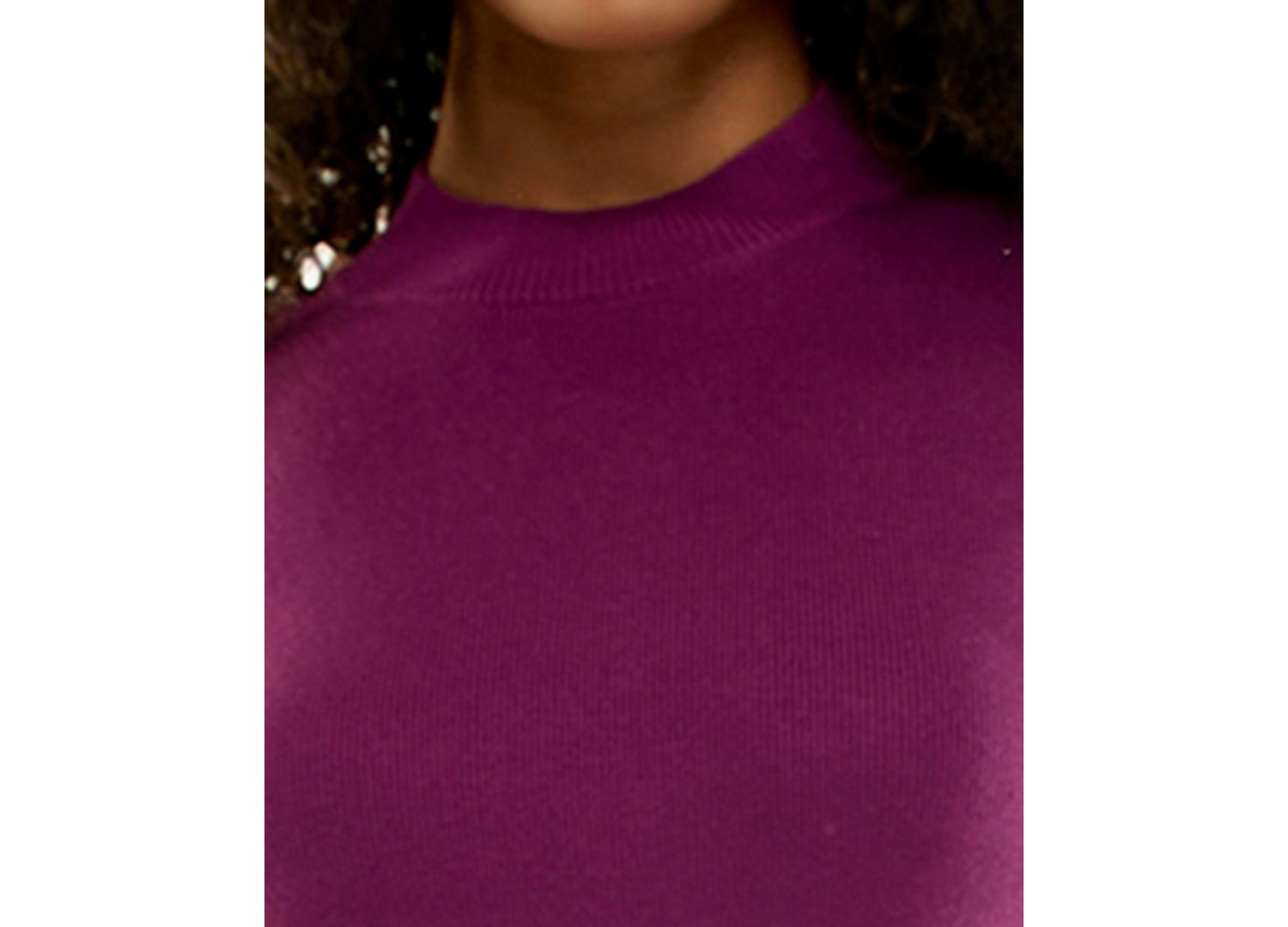 Juniors' Long-Sleeve Mock-Neck Midi Sweater Dress