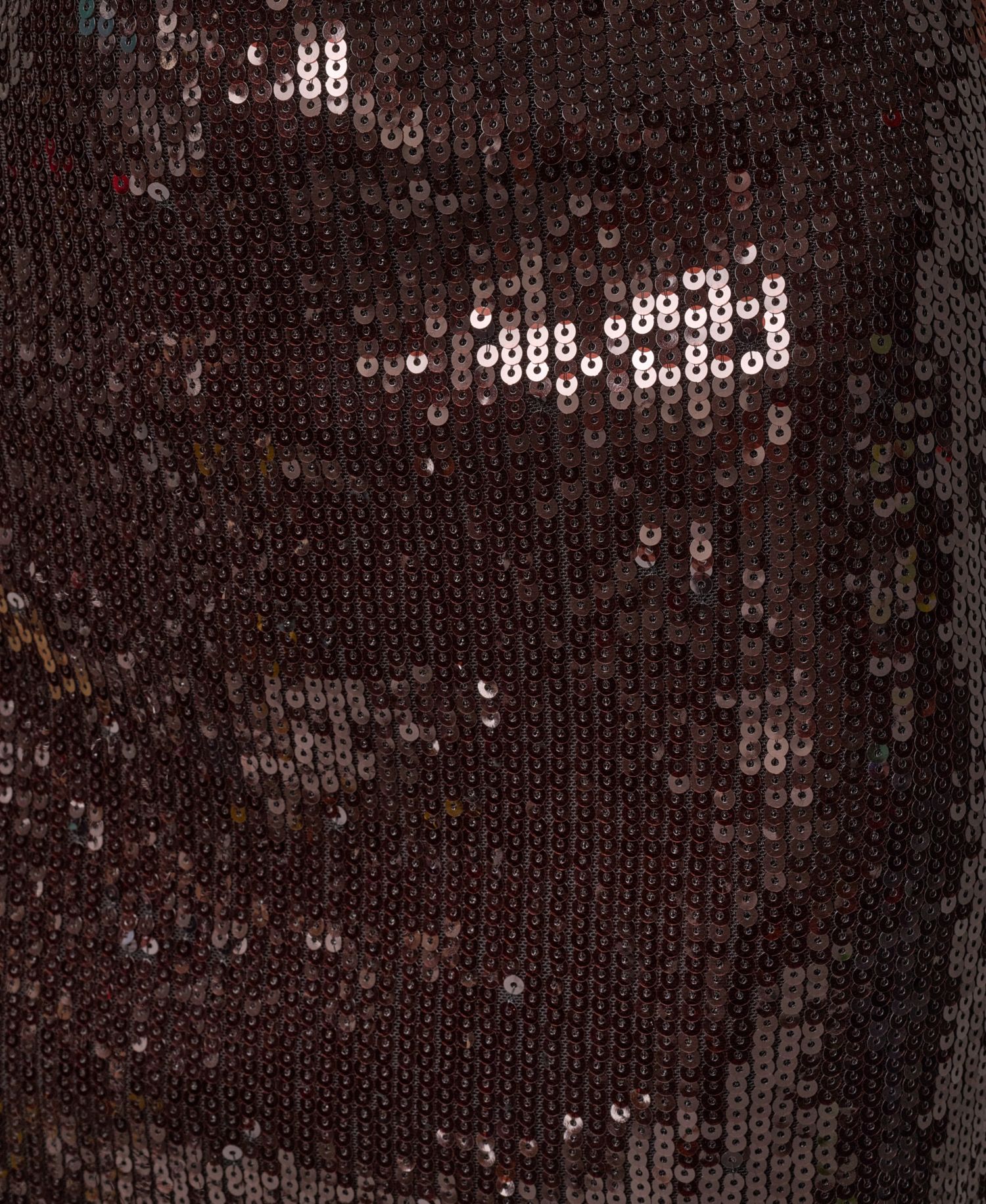 Women's Cowl Neck Sleeveless Sequin Dress
