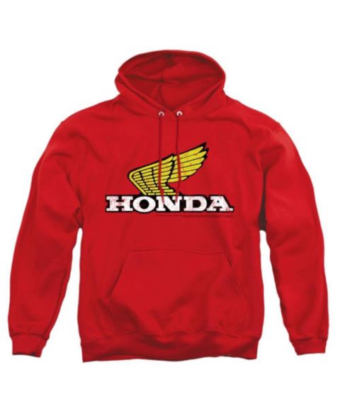 Мужское худи Honda Big & Tall Graphic Wing Logo Pullover, цвет: Красный