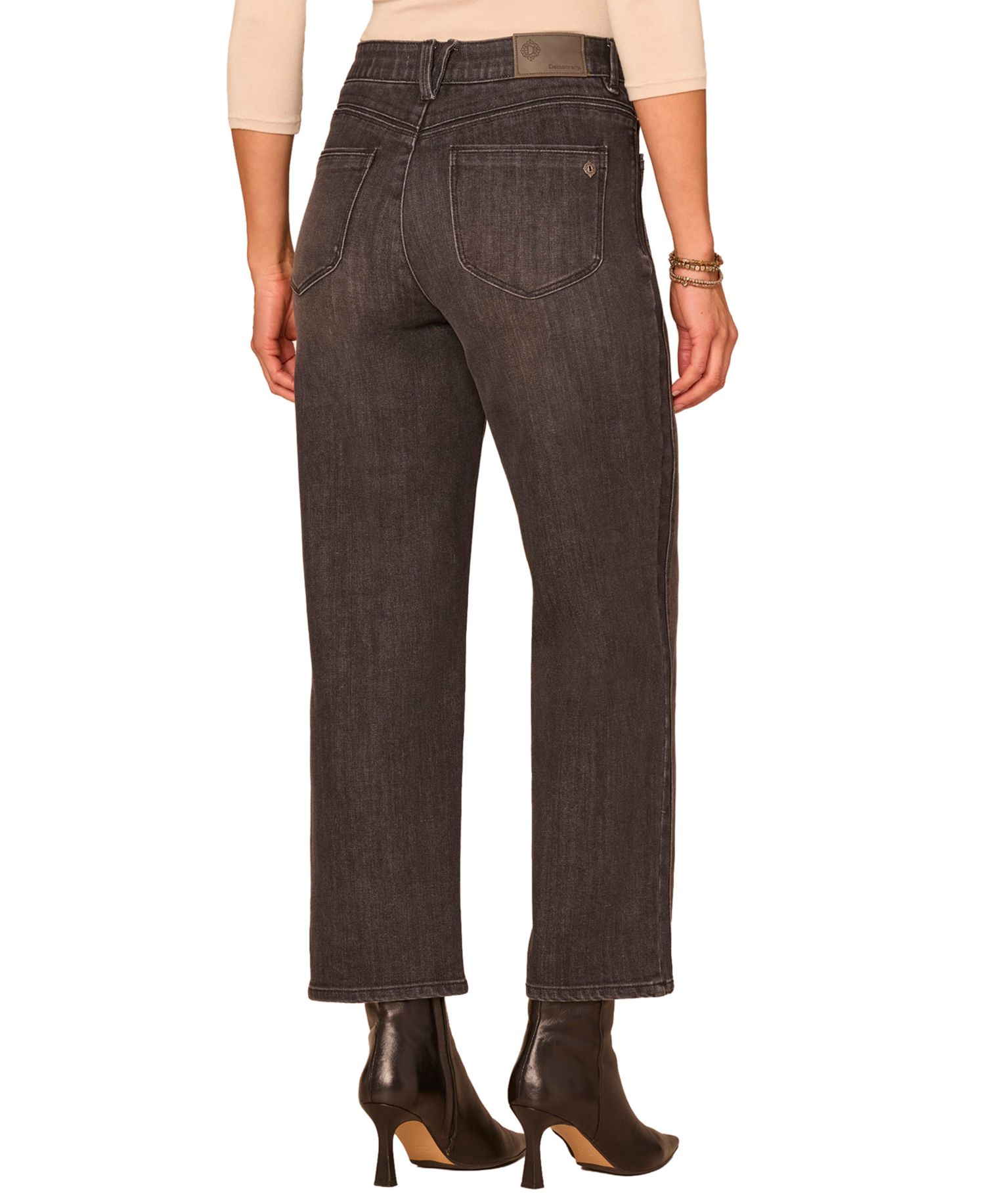 Women's "Ab"solution High-Rise Straight-Leg Jeans