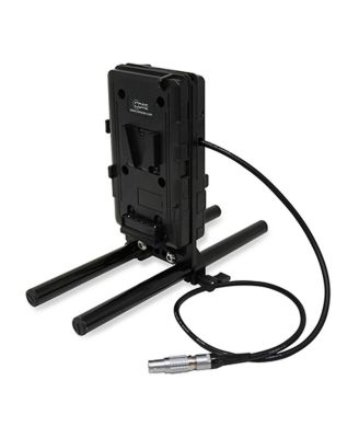 Dual V-Mount Battery Plate with 15mm LWS Rod Clamp for RED DSMC2