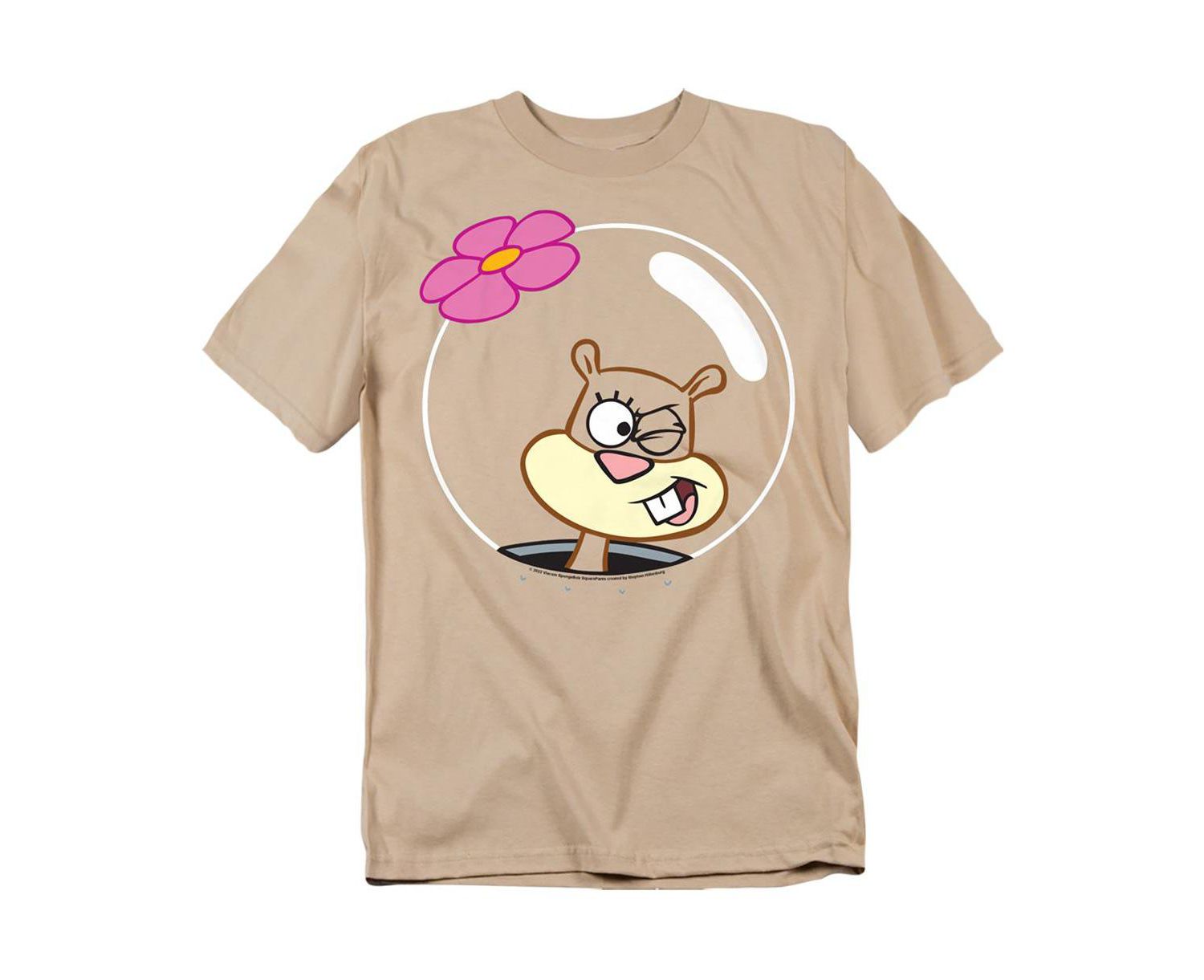 Men's Sandy Wink Face Graphic Classic-Fit T-Shirt