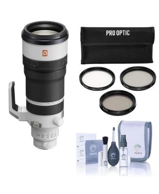 FE 100-400mm for 4.5 GM OSS Lens, Bundle with 95mm Filter Kit, Cleaning Kit
