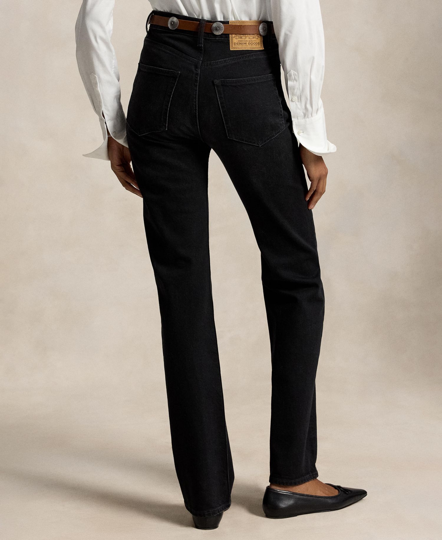 Women's Relaxed Straight High-Rise Jeans