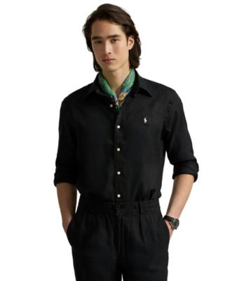 Men's Classic-Fit Linen Shirt	