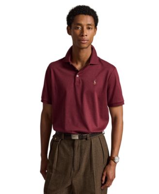 Men’s Slim-Fit Soft Cotton Polo Shirt