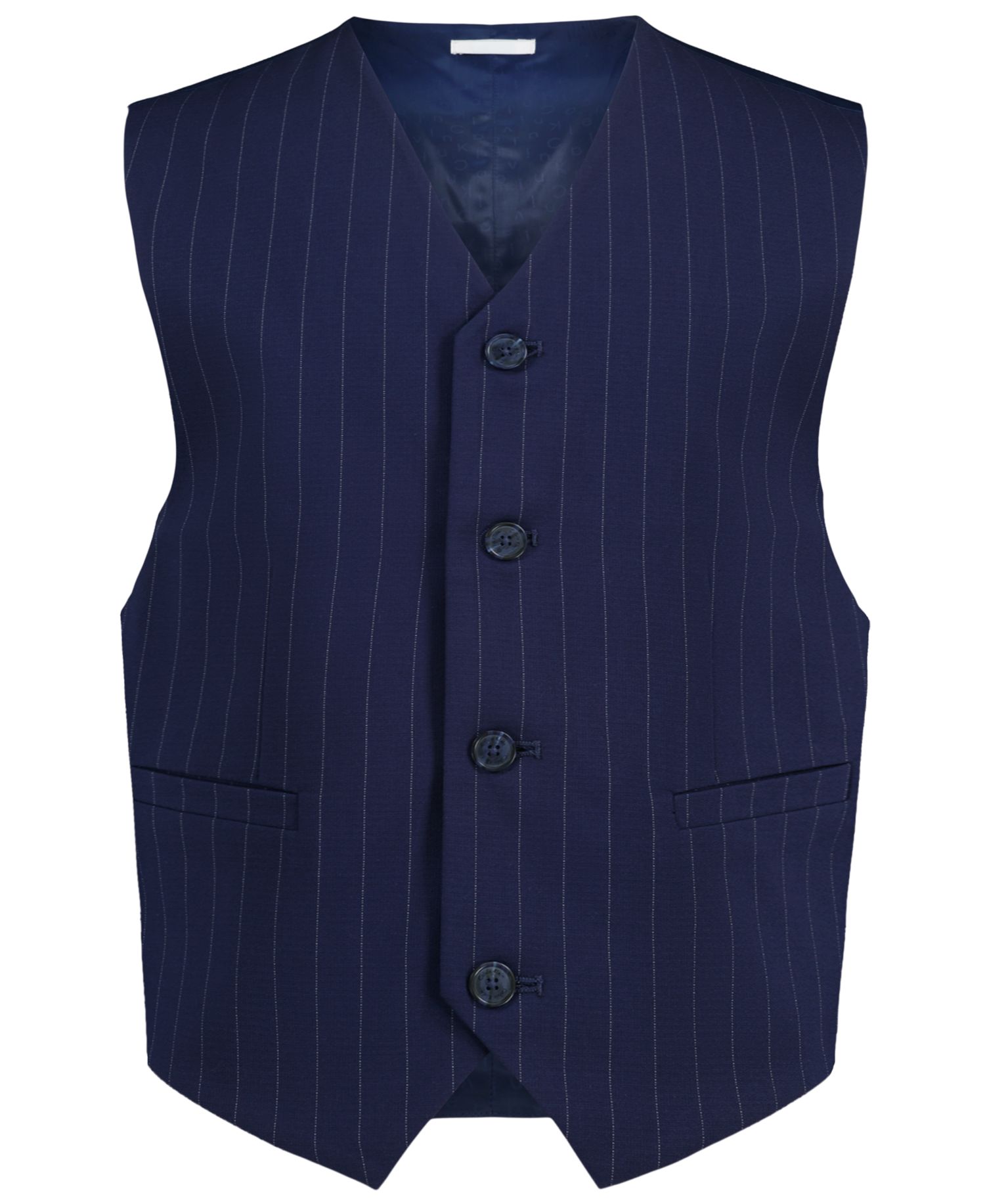 Boys' and Girls' Pinstripe Tailored Stretch Suit Vest