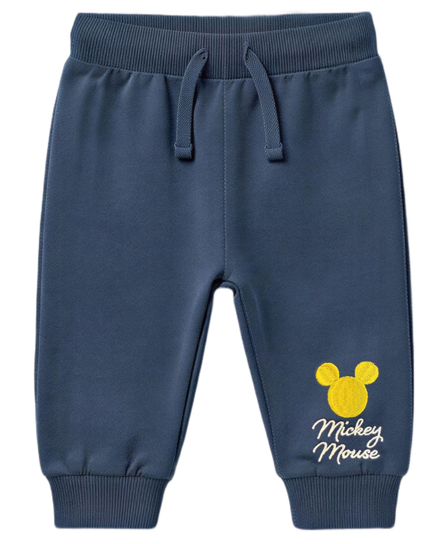 Baby Boys' Mickey Jogger Long-Sleeve Crewneck Sweatshirt and Jogger Pants, 2-Piece Set
