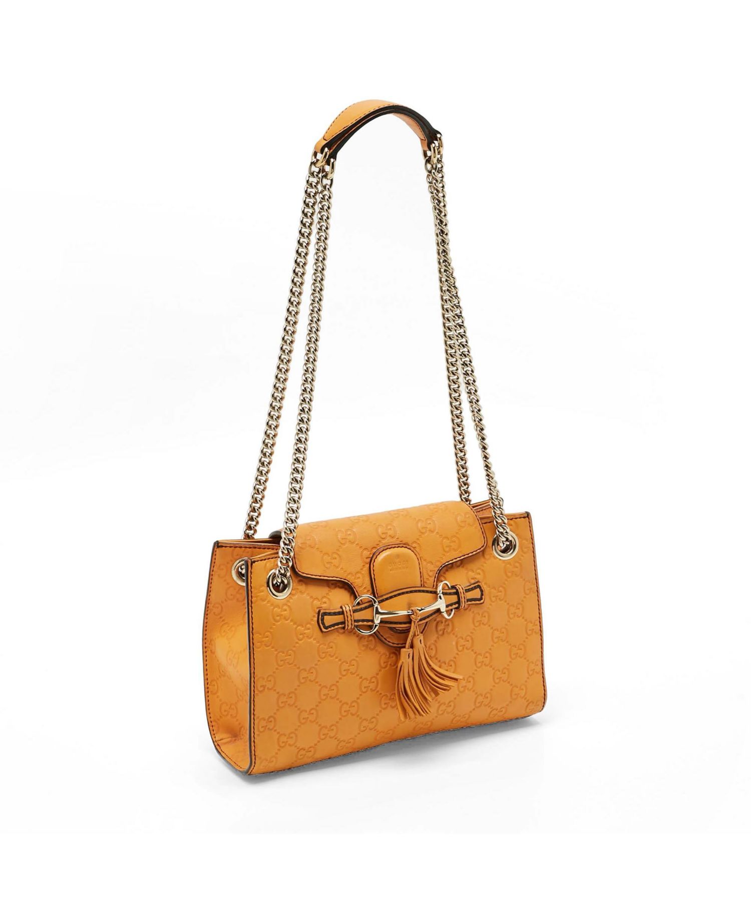 Women's Small Emily Guccissima Leather Chain Shoulder Bag
