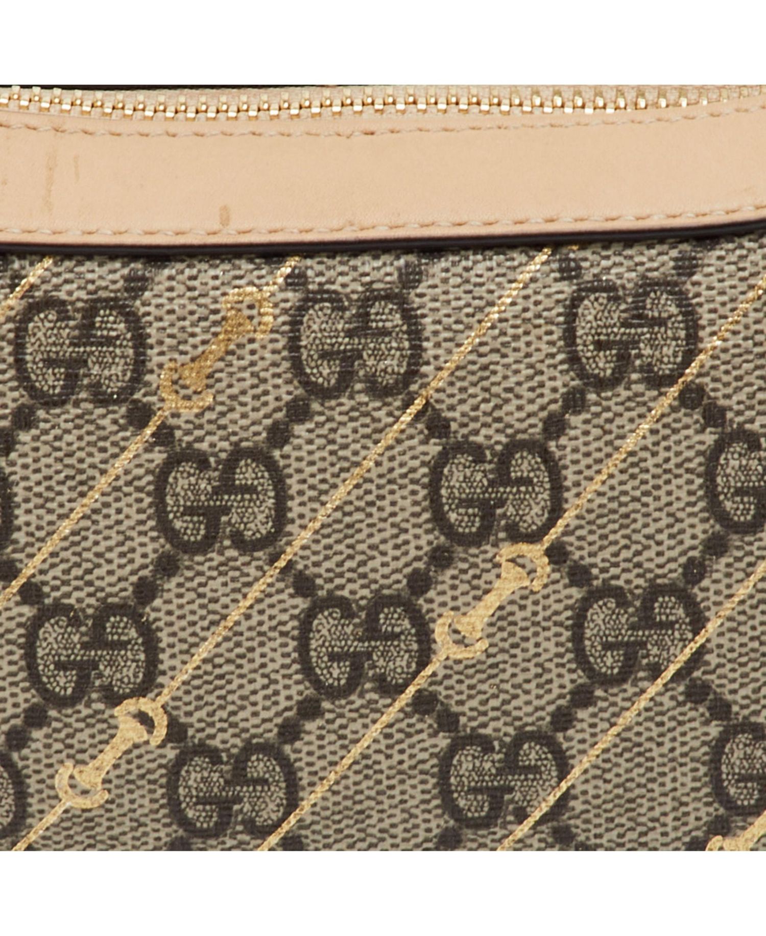 Women's Ophidia GG Horsebit Print Mini Hobo Bag