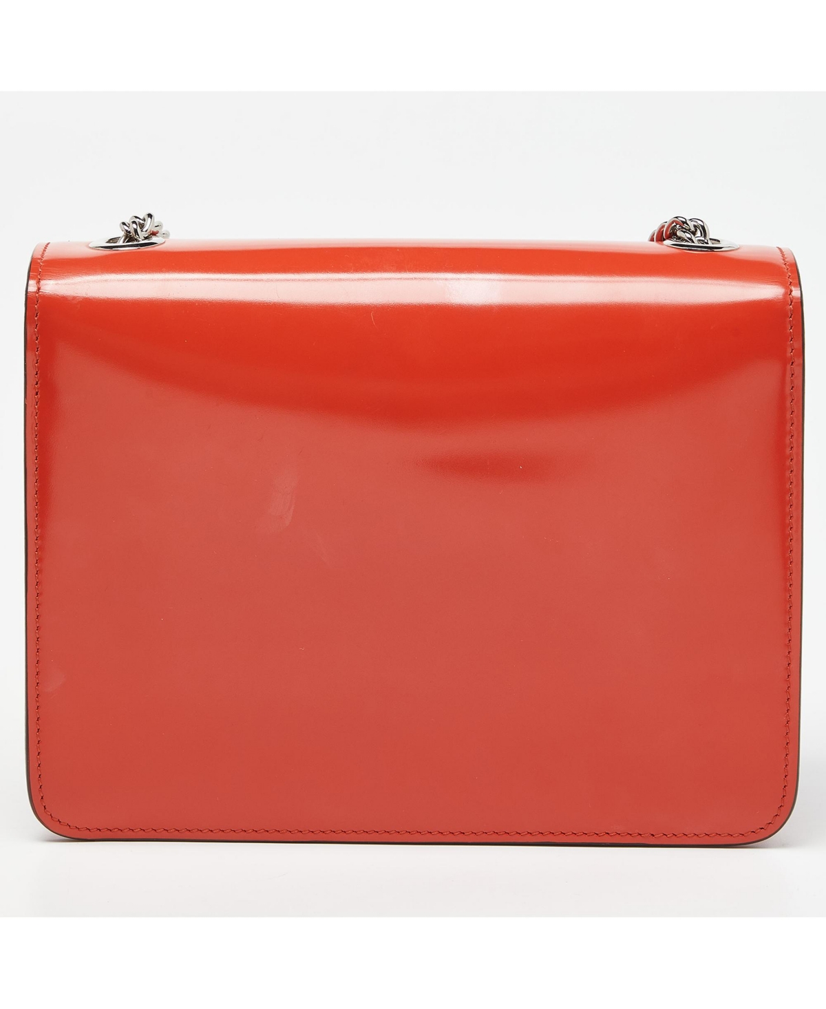 Pre-Owned Gucci Small Interlocking G Patent Leather Crossbody Bag