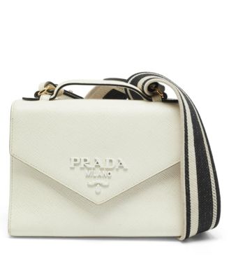 Women's  Monochrome Saffiano Leather Top Handle Satchel