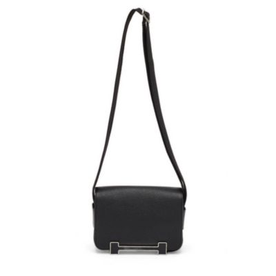 Pre-Owned HERMES women's Kelly Moove Swift Leather Crossbody Bag