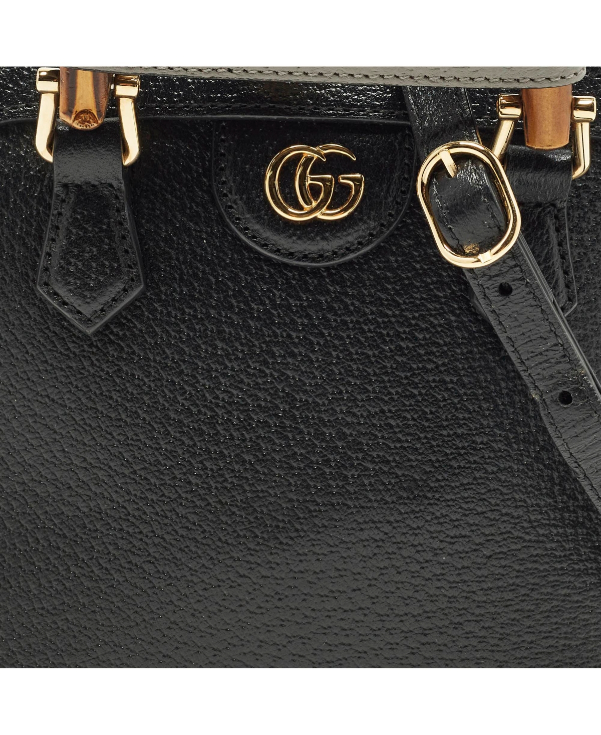 Pre-Owned Gucci Bamboo Shopper Leather Tote