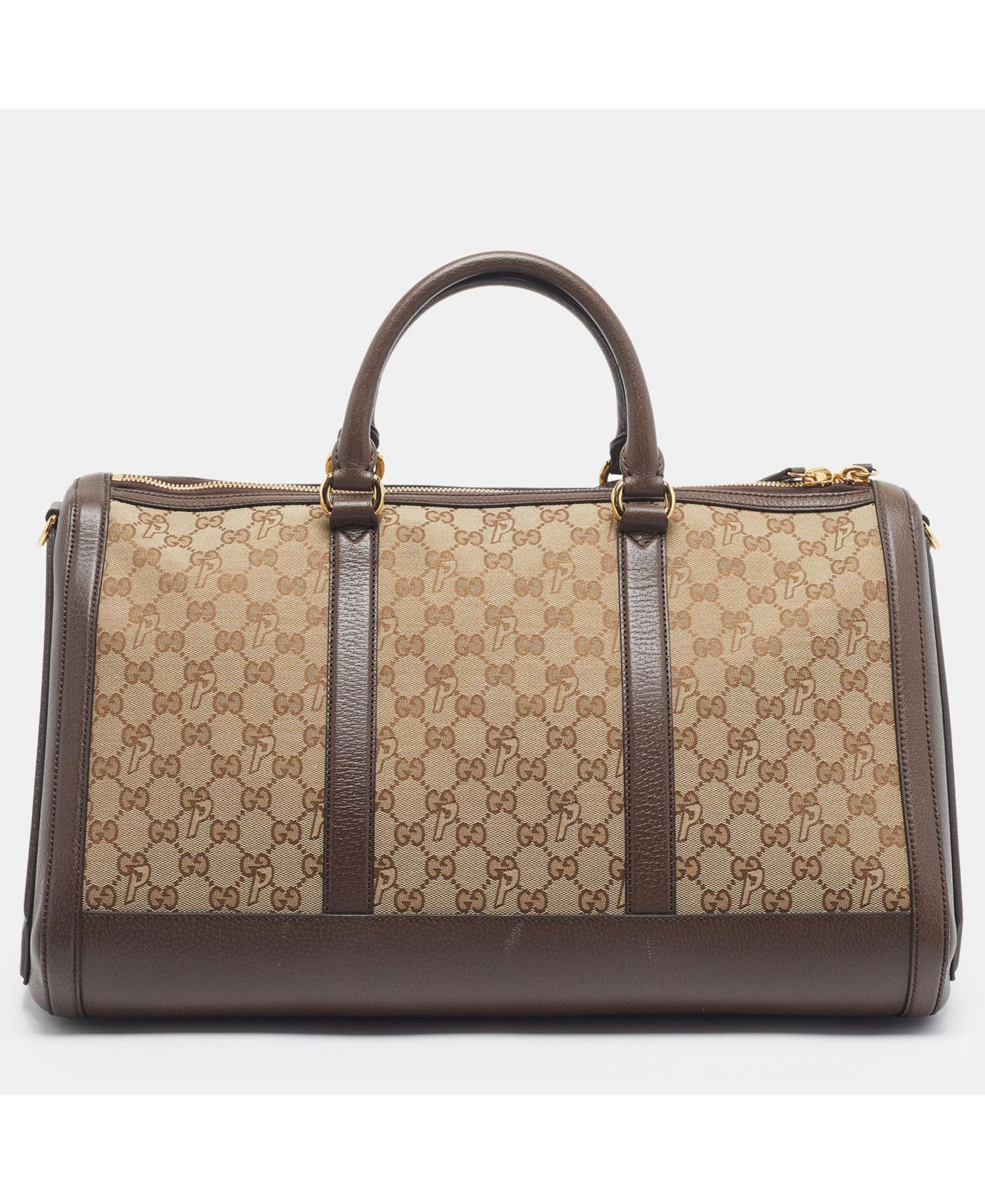 Bamboo Shopper Leather Tote
