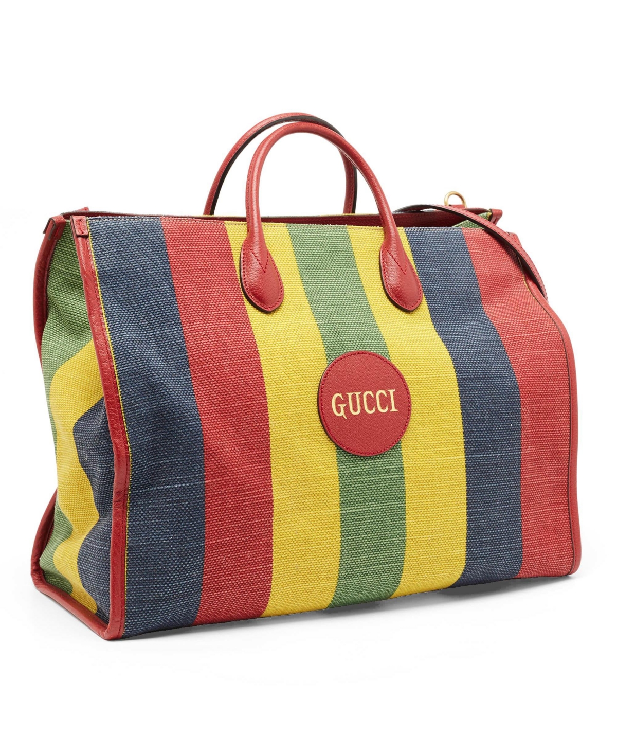 Pre-Owned Gucci Bamboo Shopper Leather Tote