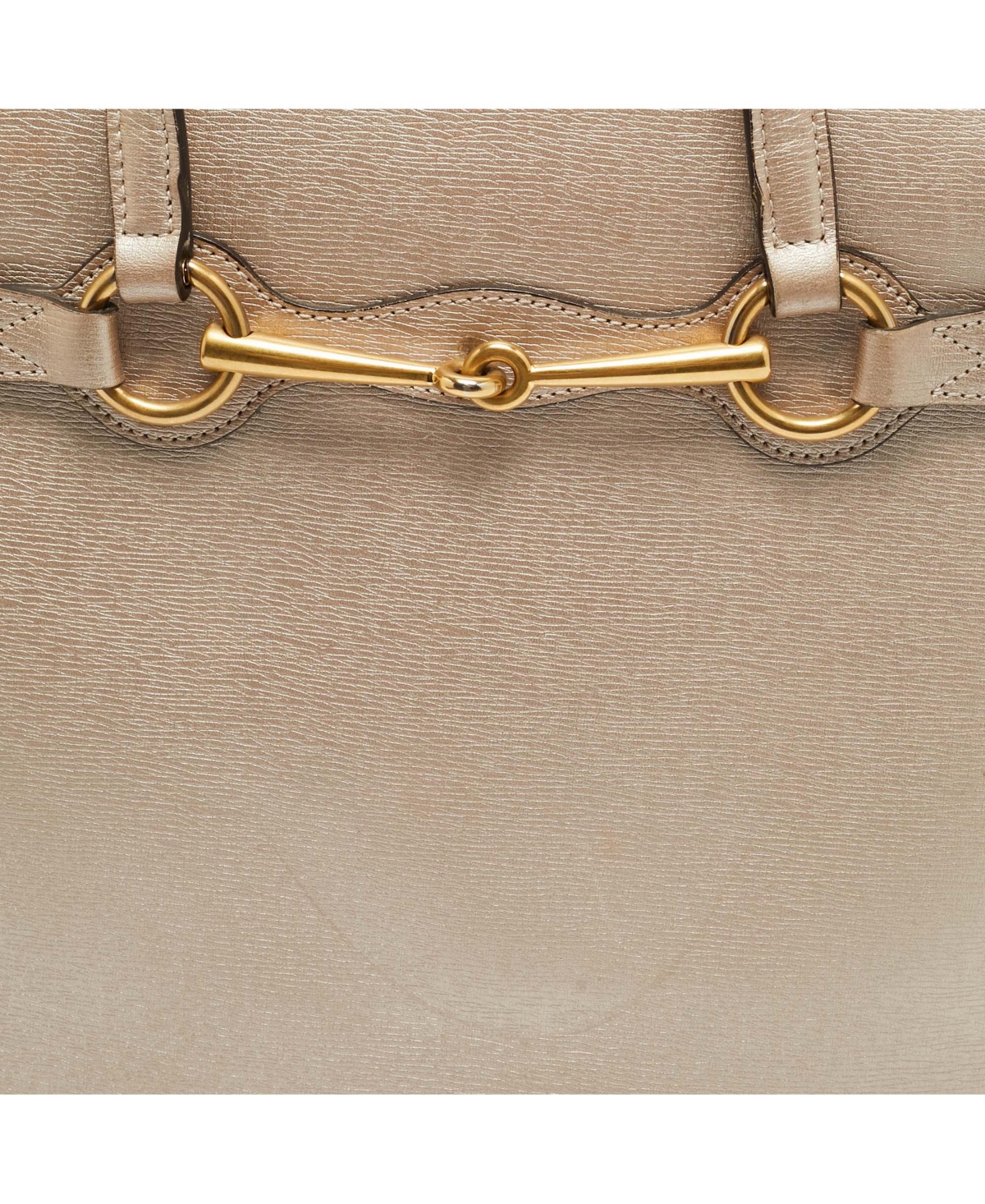Pre-Owned Gucci Bamboo Shopper Leather Tote
