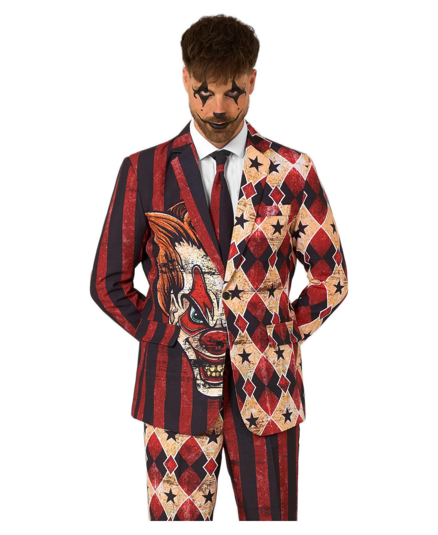 Suitmeister Men's Suits Scary Clown Red, цвет: Miscellaneous — фото 3