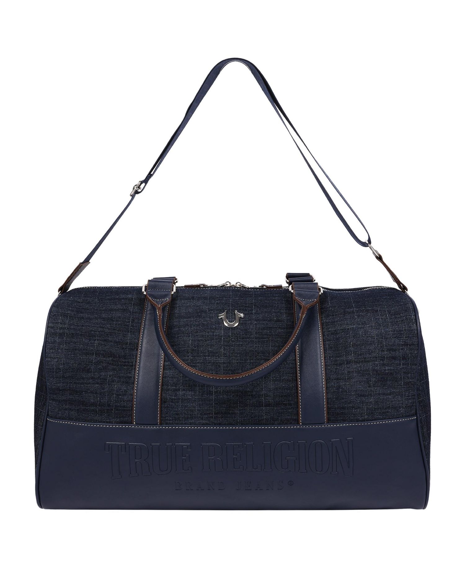 Horseshoe Quilting Denim Weekender Duffel Bag