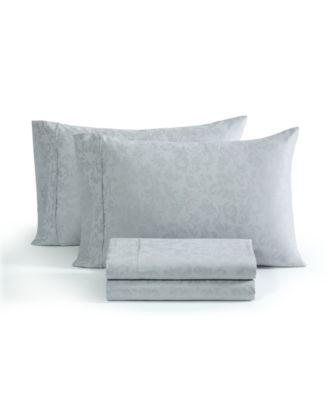 Holiday Essential 300-Thread Count Cotton Blend 4-Piece Sheet Set, Queen
