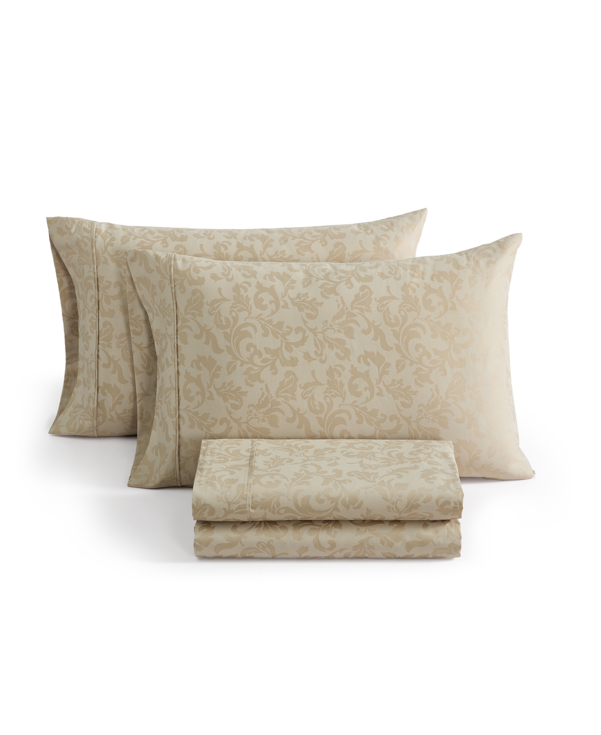 Macy's Holiday Essential 300-Thread Count Cotton 4-Piece Sheet Set, California King