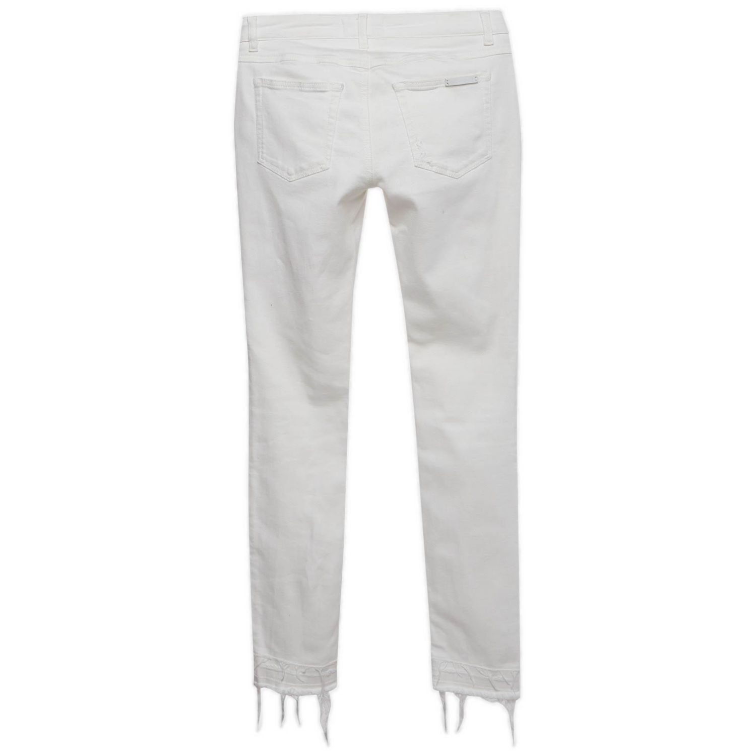 Women's Ripped Mid-Rise Skinny Jeans