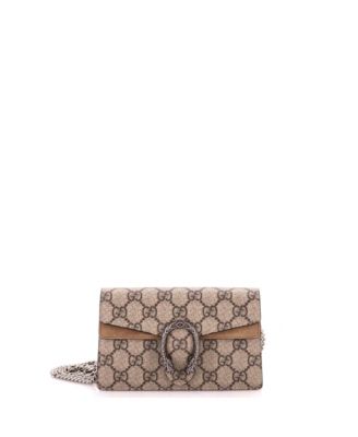 Super Mini Dionysus Bag GG Coated Canvas