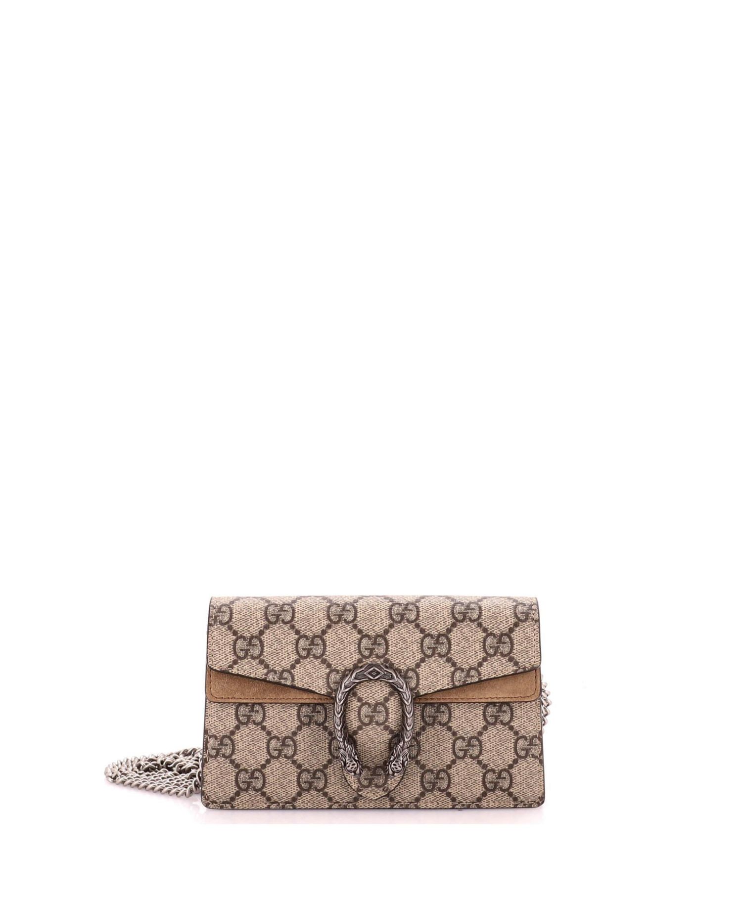 Super Mini Dionysus Bag GG Coated Canvas