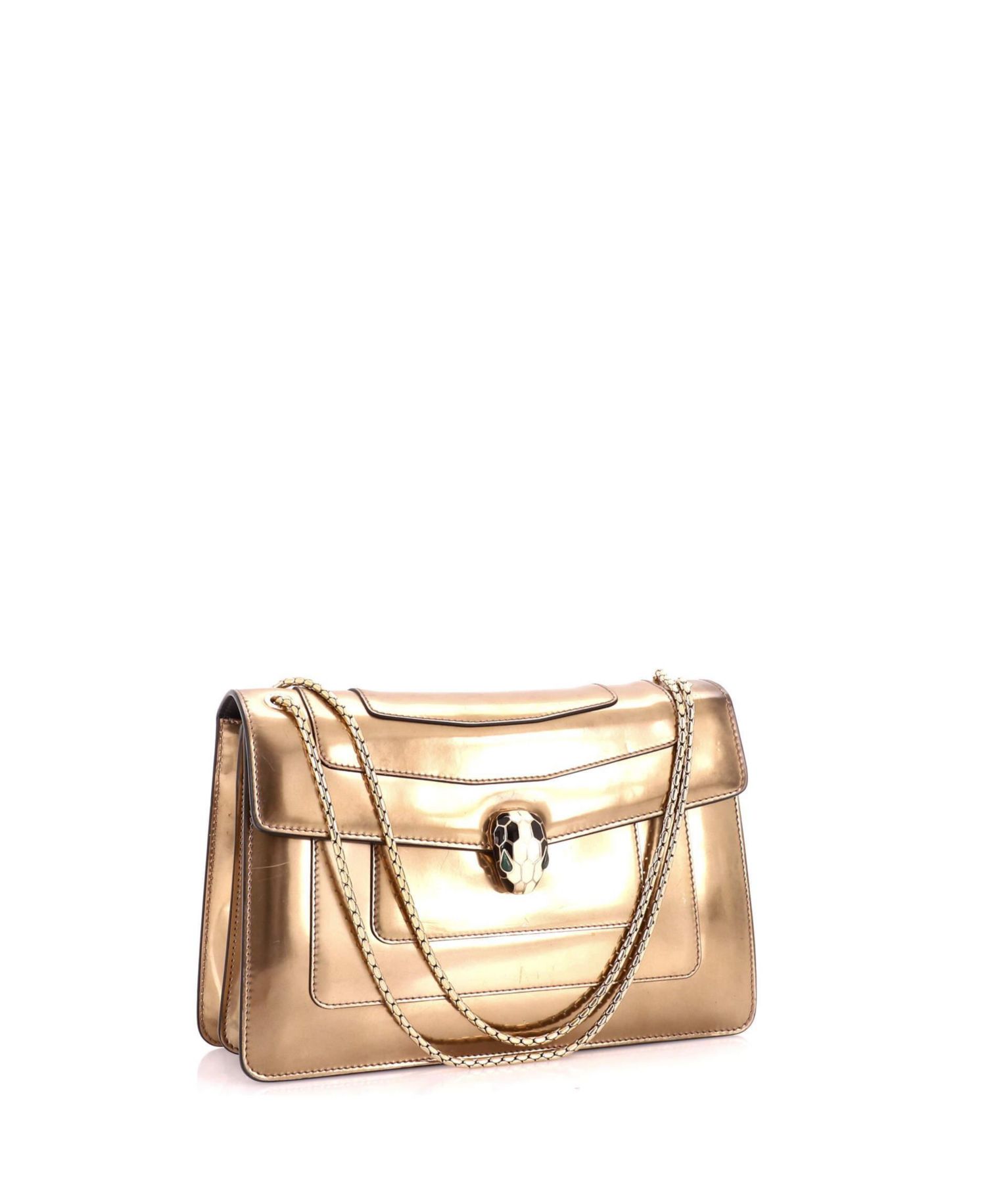 Medium Serpenti Forever Shoulder Bag Patent
