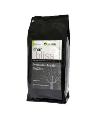 Char Bliss Indoor Outdoor Premium Biochar Soil Conditioner, 30 Quarts